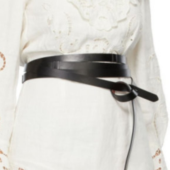 ISABEL MARANT LONNY wrap leather belt - Picture 1 of 7